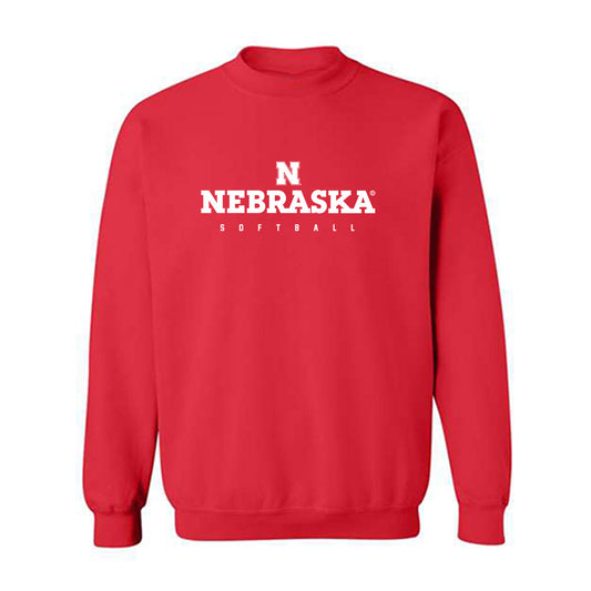 Nebraska - NCAA Softball : Abbie Squier - Crewneck Sweatshirt Classic Shersey