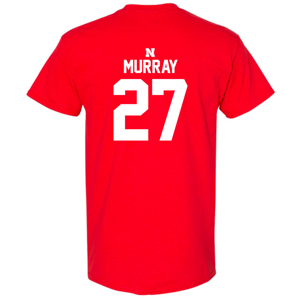 Nebraska - NCAA Women's Volleyball : Harper Murray - Red Classic Shersey Short Sleeve T-Shirt