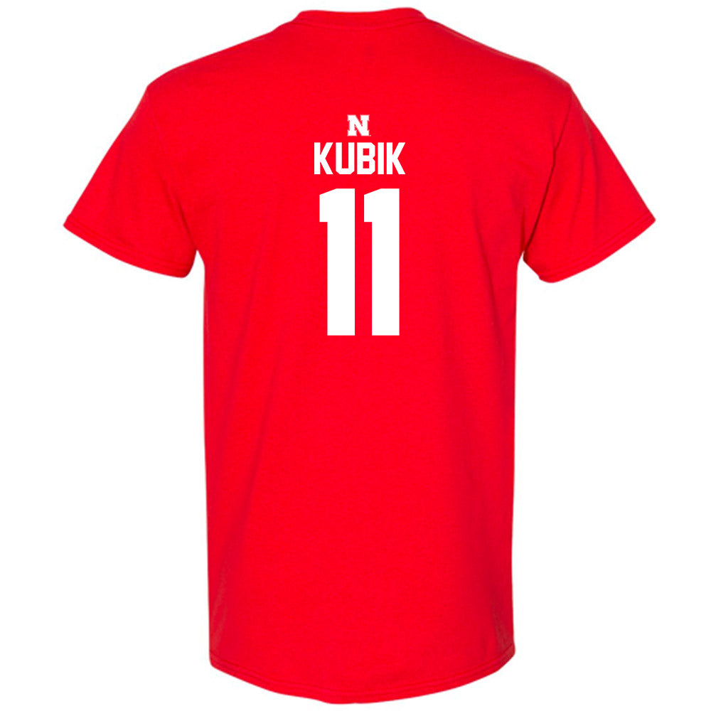 Nebraska - NCAA Women's Volleyball : Hayden Kubik - Red Classic Shersey Short Sleeve T-Shirt