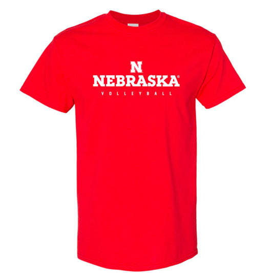 Nebraska - NCAA Women's Volleyball : Rebekah Allick - Red Classic Shersey Short Sleeve T-Shirt