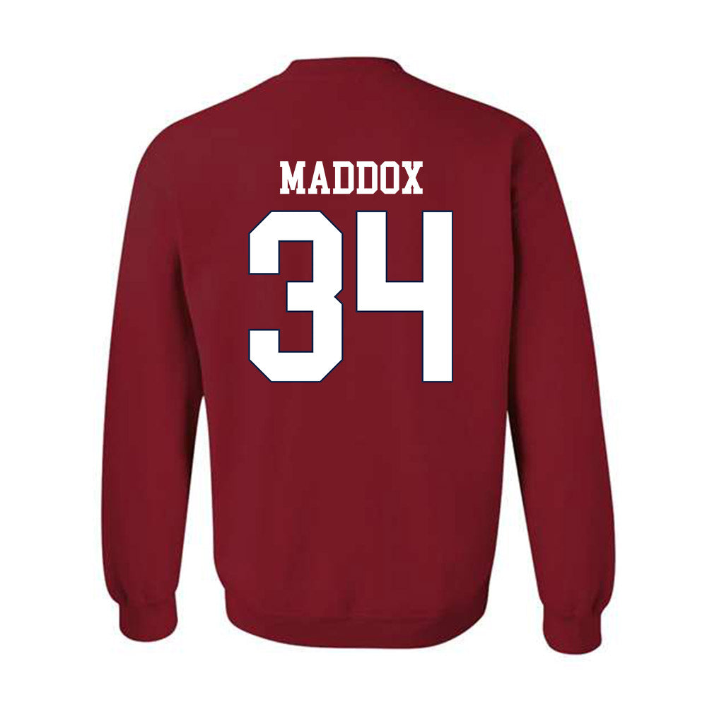 Ole Miss - NCAA Baseball : Riley Maddox - Crewneck Sweatshirt Classic Shersey