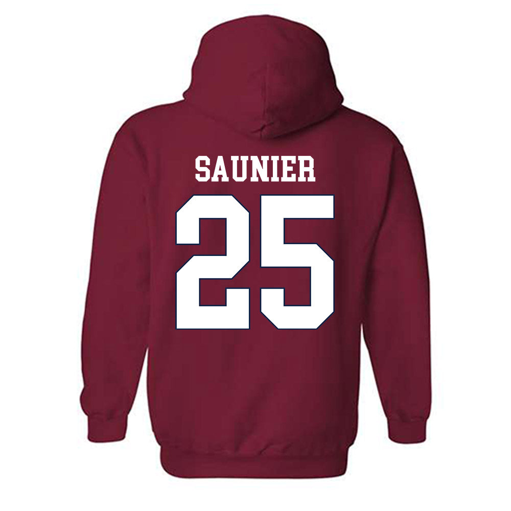 Ole Miss - NCAA Baseball : Grayson Saunier - Hooded Sweatshirt Classic Shersey