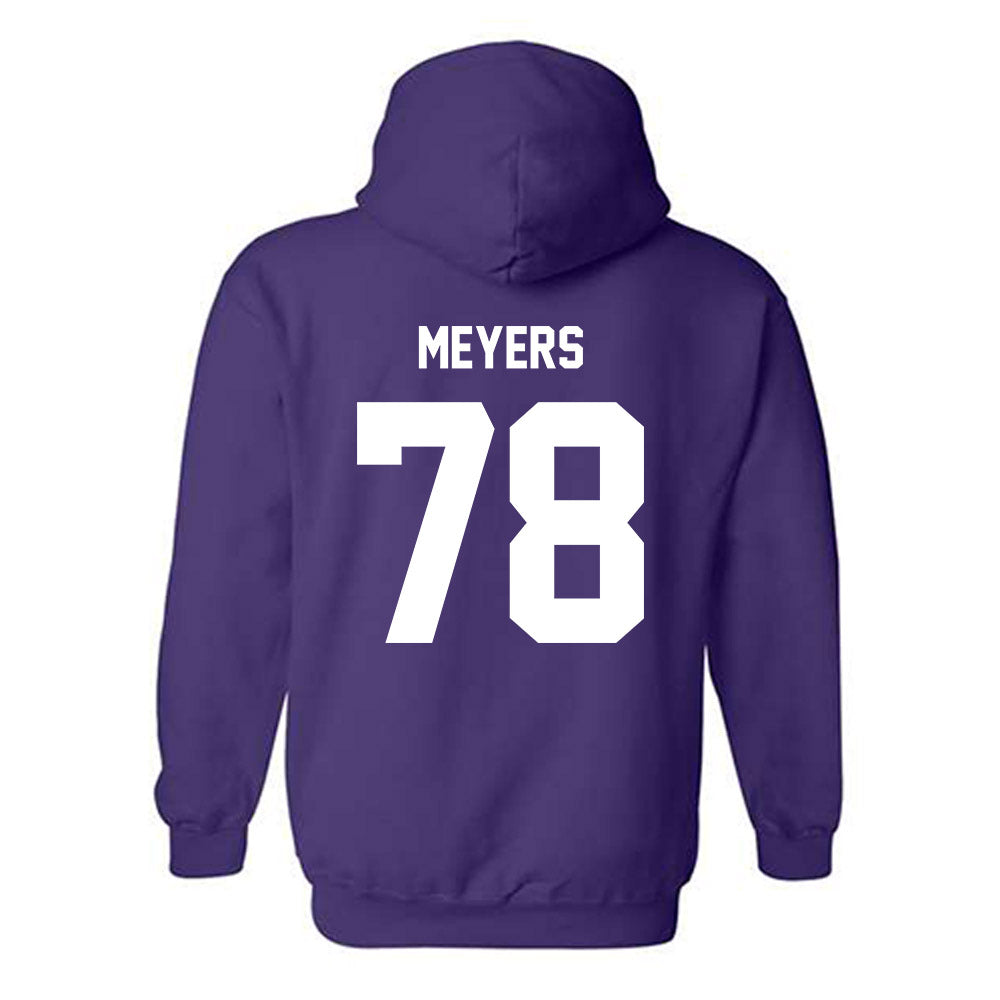 Furman - NCAA Football : Paul Joseph Meyers - Hooded Sweatshirt Replica Shersey