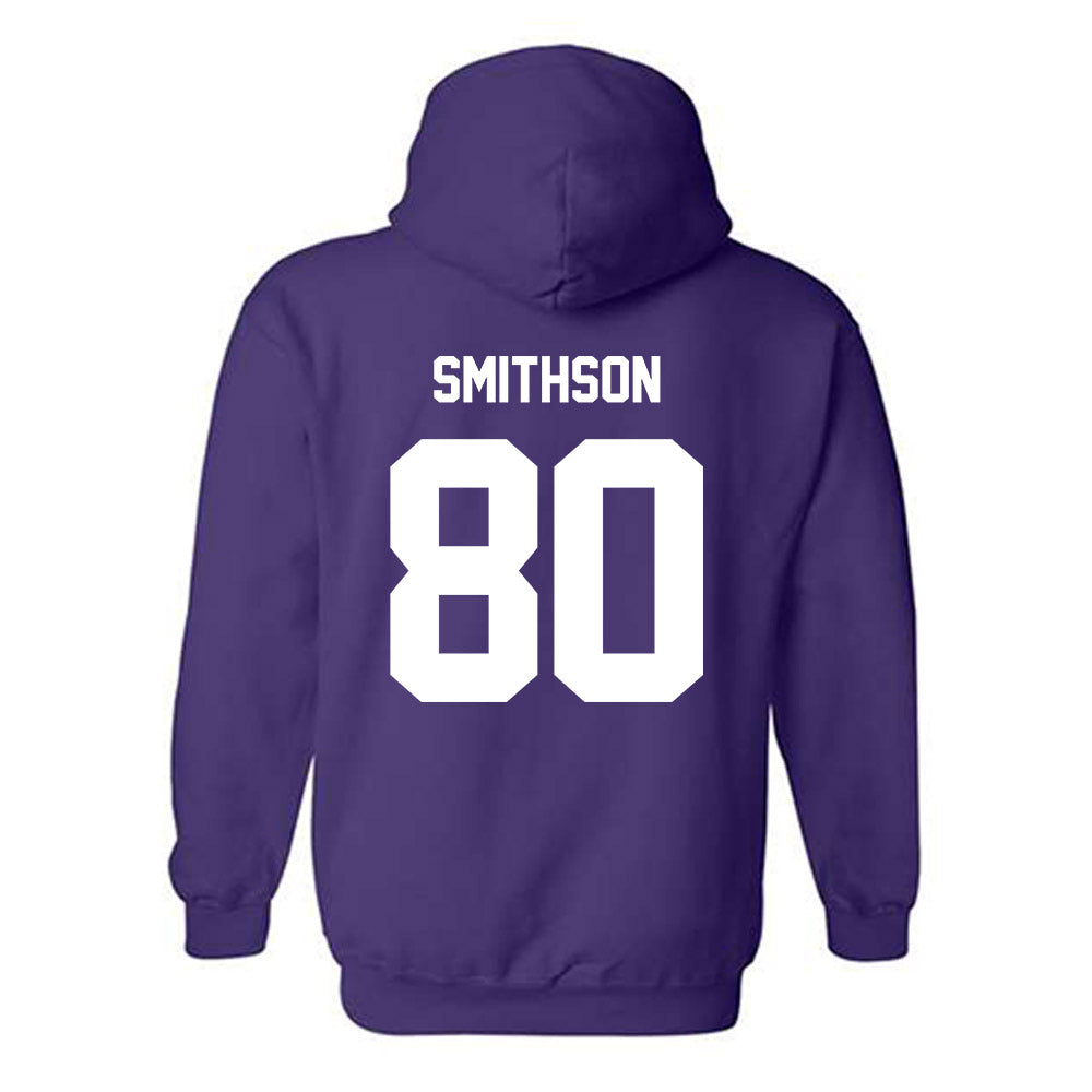 Furman - NCAA Football : Gram Smithson - Hooded Sweatshirt Replica Shersey