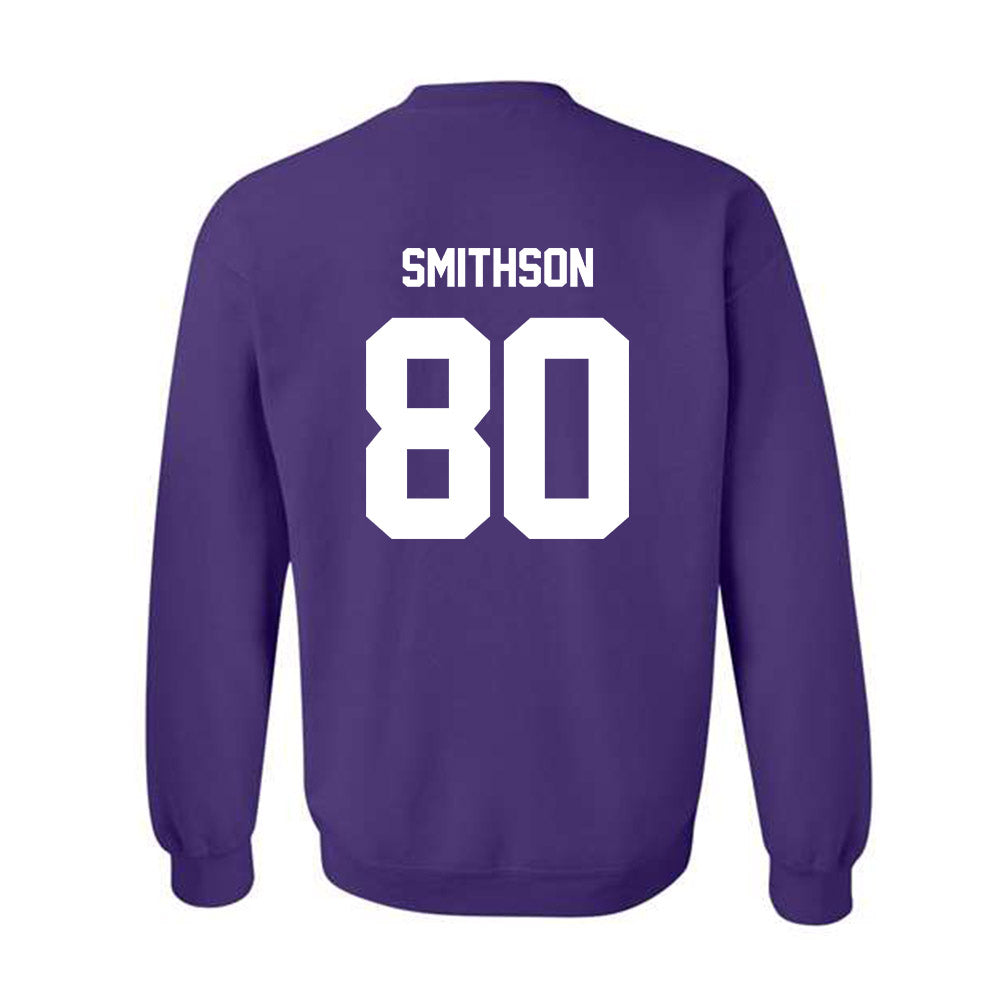 Furman - NCAA Football : Gram Smithson - Crewneck Sweatshirt Replica Shersey