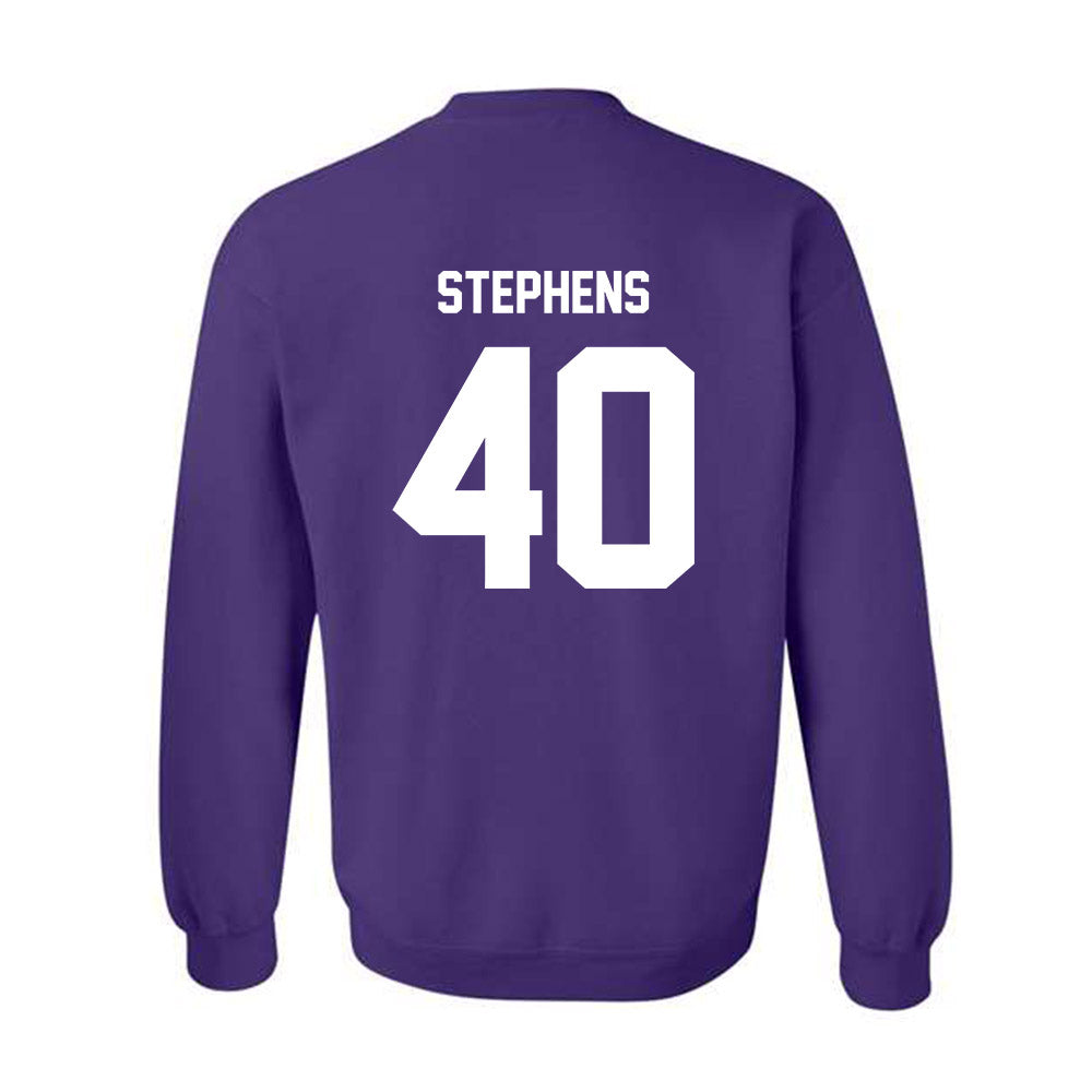 Furman - NCAA Football : Xavier Stephens - Crewneck Sweatshirt Replica Shersey