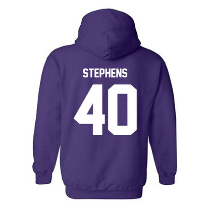 Furman - NCAA Football : Xavier Stephens - Hooded Sweatshirt Replica Shersey