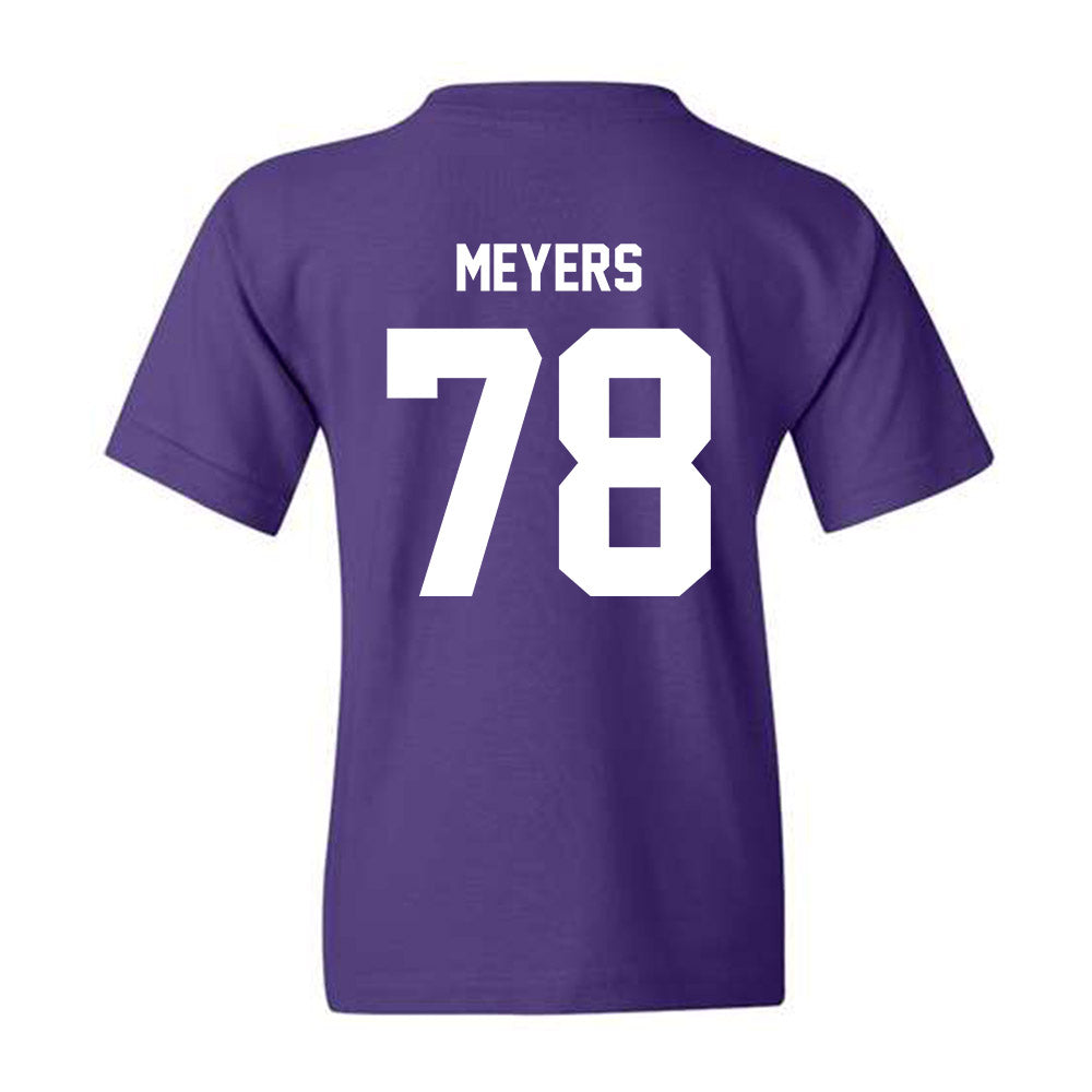 Furman - NCAA Football : Paul Joseph Meyers - Youth T-Shirt Replica Shersey