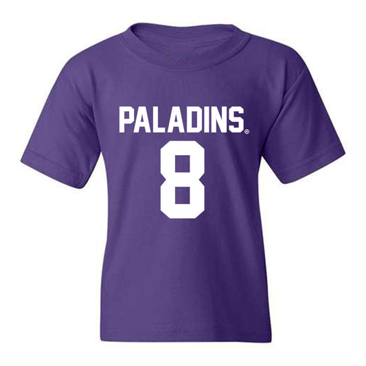 Furman - NCAA Football : Trey Hedden - Youth T-Shirt Replica Shersey