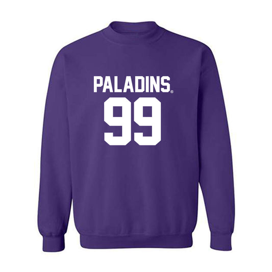 Furman - NCAA Football : Sirod Cook - Crewneck Sweatshirt Replica Shersey