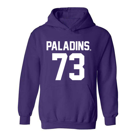 Furman - NCAA Football : Brody Balliew - Hooded Sweatshirt Replica Shersey