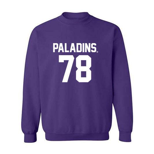 Furman - NCAA Football : Paul Joseph Meyers - Crewneck Sweatshirt Replica Shersey