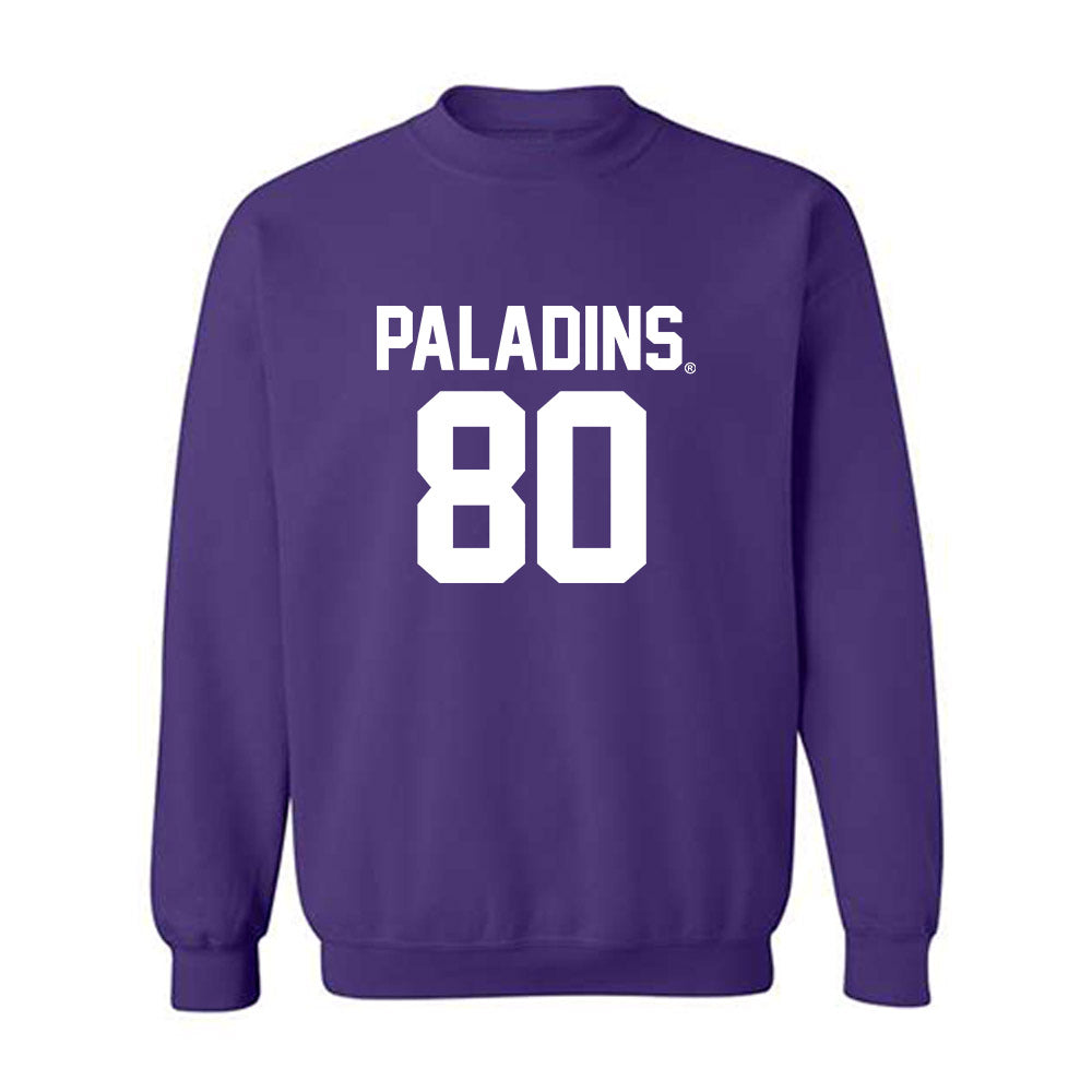 Furman - NCAA Football : Gram Smithson - Crewneck Sweatshirt Replica Shersey