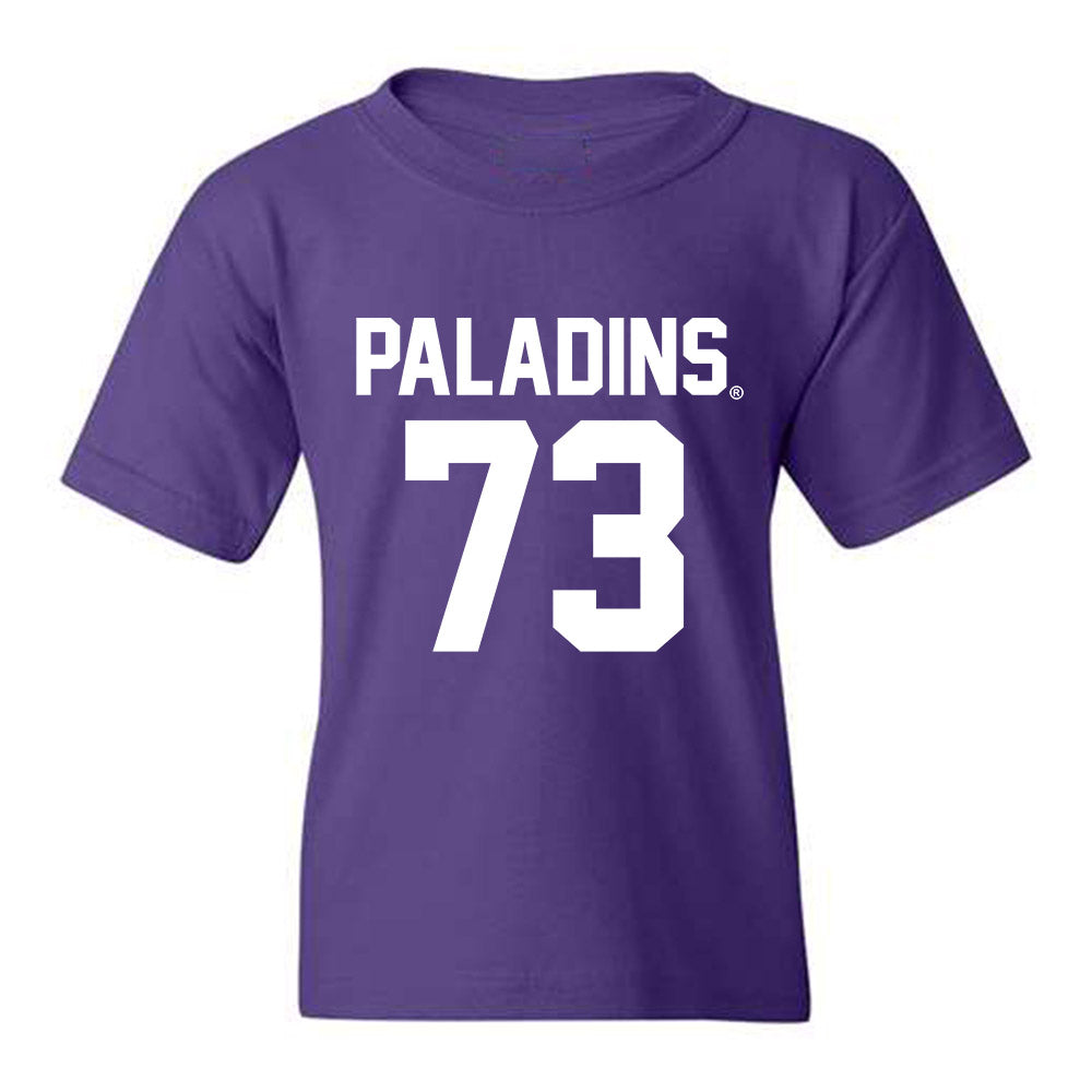 Furman - NCAA Football : Brody Balliew - Youth T-Shirt Replica Shersey