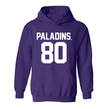 Furman - NCAA Football : Gram Smithson - Hooded Sweatshirt Replica Shersey