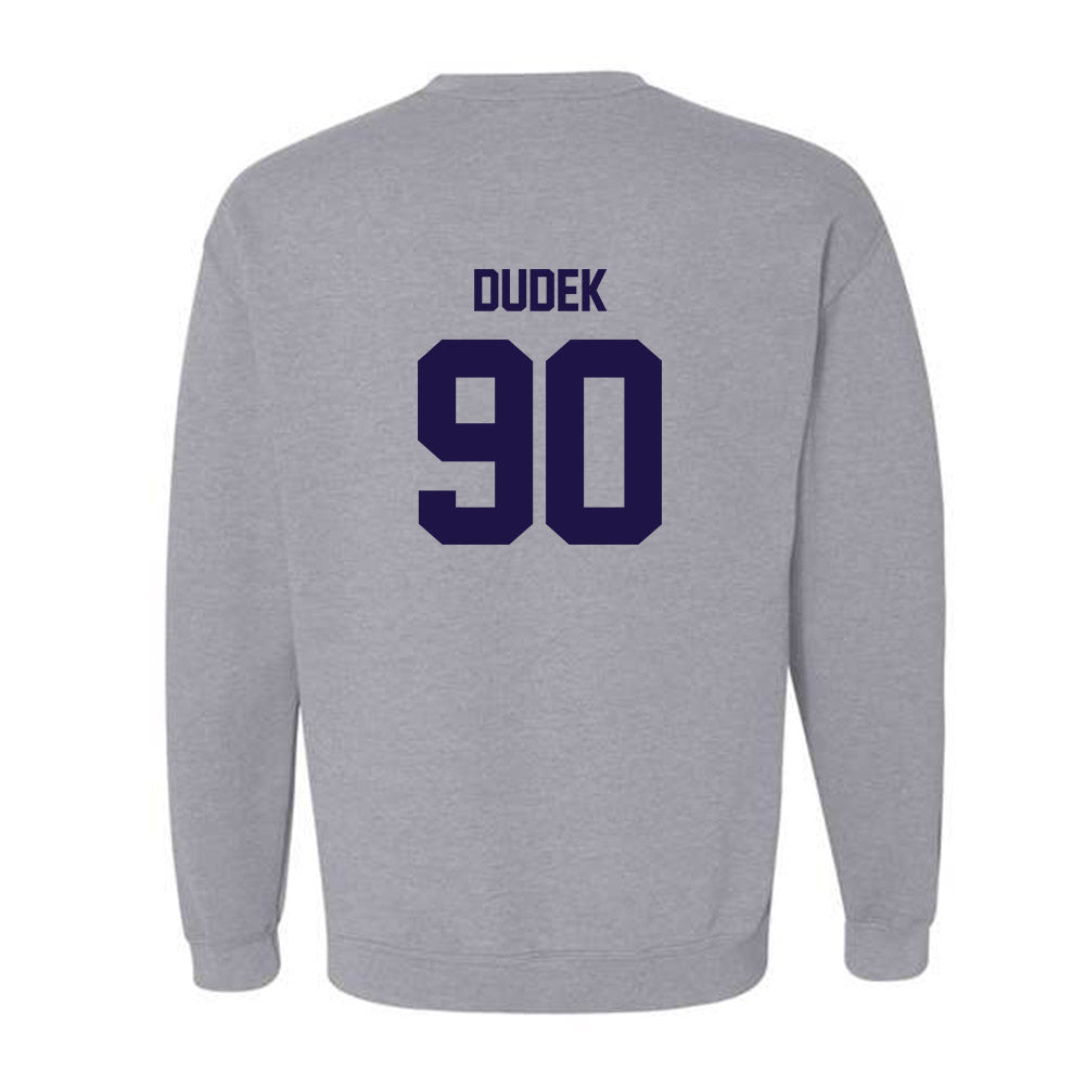 Furman - NCAA Football : Malakai Dudek - Sport Grey Classic Sweatshirt