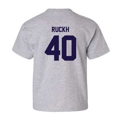 Furman - NCAA Football : Aiden Ruckh - Grey Classic Youth T-Shirt