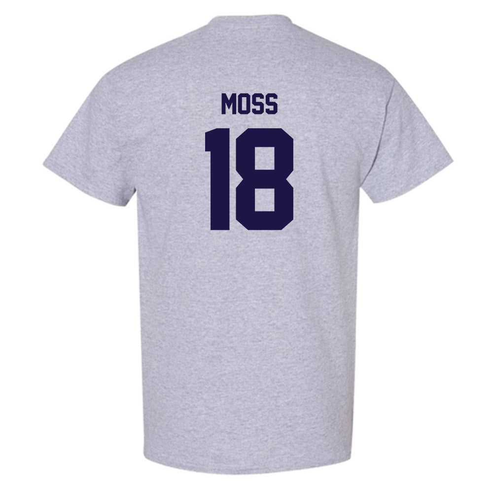 Furman - NCAA Football : Miles Moss - Grey Classic Shersey Short Sleeve T-Shirt