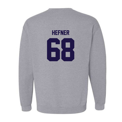 Furman - NCAA Football : Jacob Hefner - Grey Classic Shersey Sweatshirt