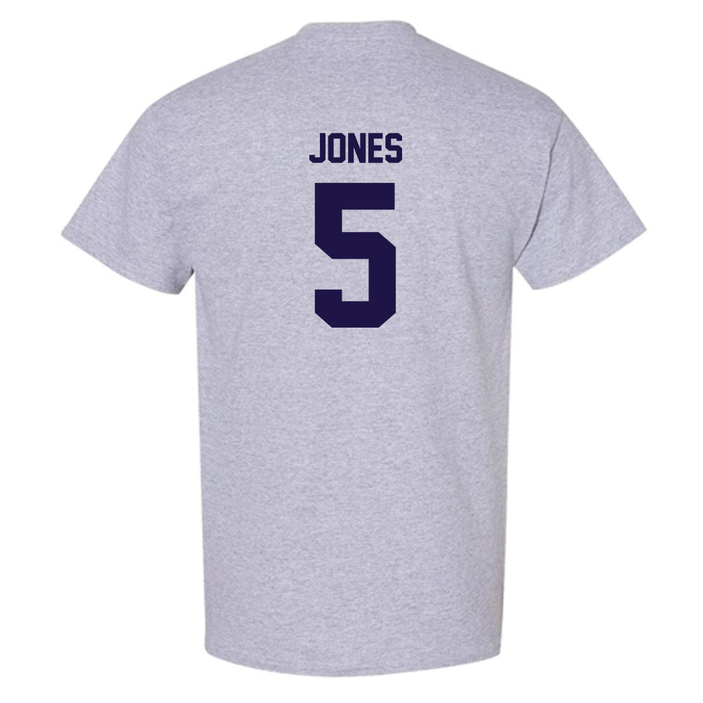 Furman - NCAA Football : Carson Jones - Sport Grey Classic Short Sleeve T-Shirt