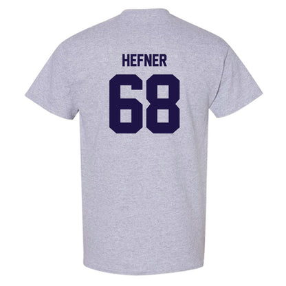 Furman - NCAA Football : Jacob Hefner - Grey Classic Shersey Short Sleeve T-Shirt