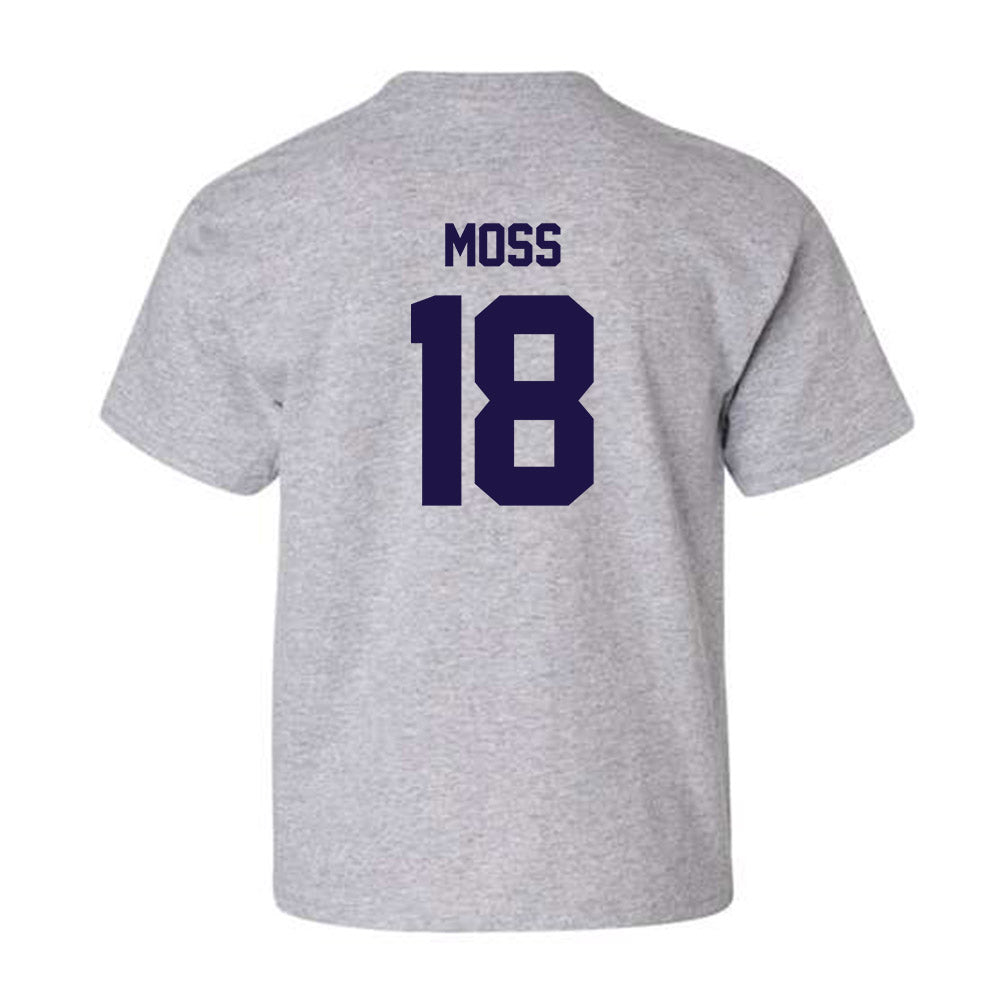 Furman - NCAA Football : Miles Moss - Grey Classic Shersey Youth T-Shirt