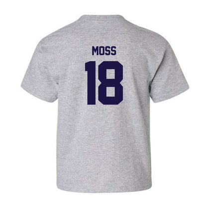 Furman - NCAA Football : Miles Moss - Grey Classic Shersey Youth T-Shirt