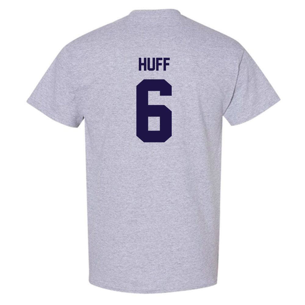 Furman - NCAA Football : Tyler Huff - Sport Grey Classic Short Sleeve T-Shirt