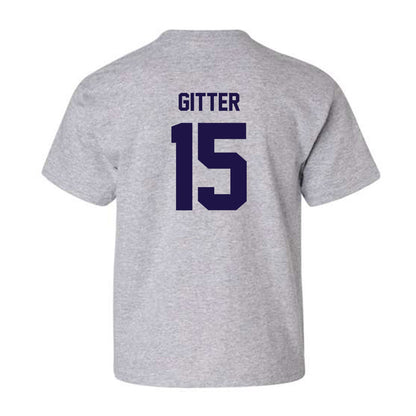 Furman - NCAA Football : Gray Gitter - Youth T-Shirt Classic Shersey