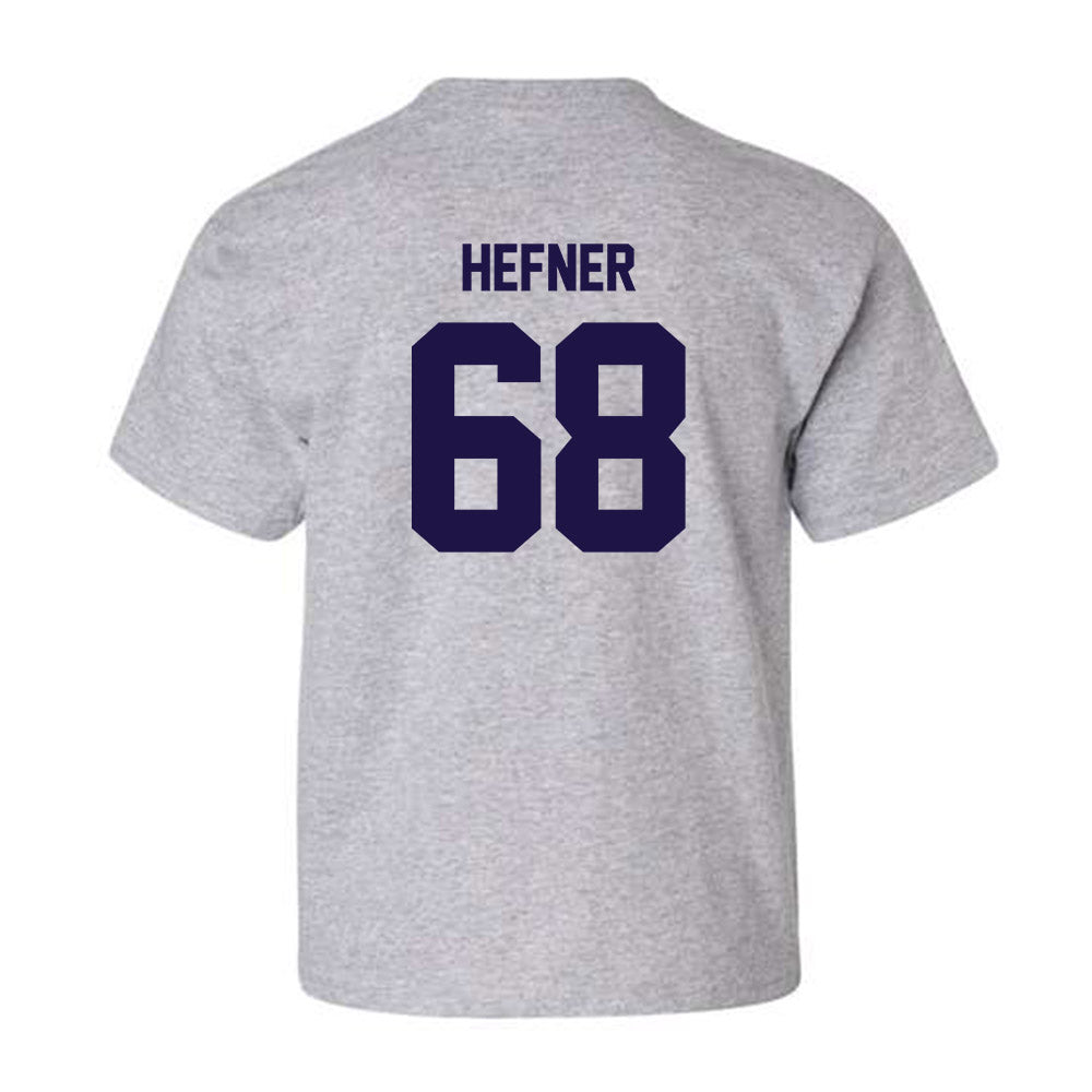 Furman - NCAA Football : Jacob Hefner - Grey Classic Shersey Youth T-Shirt