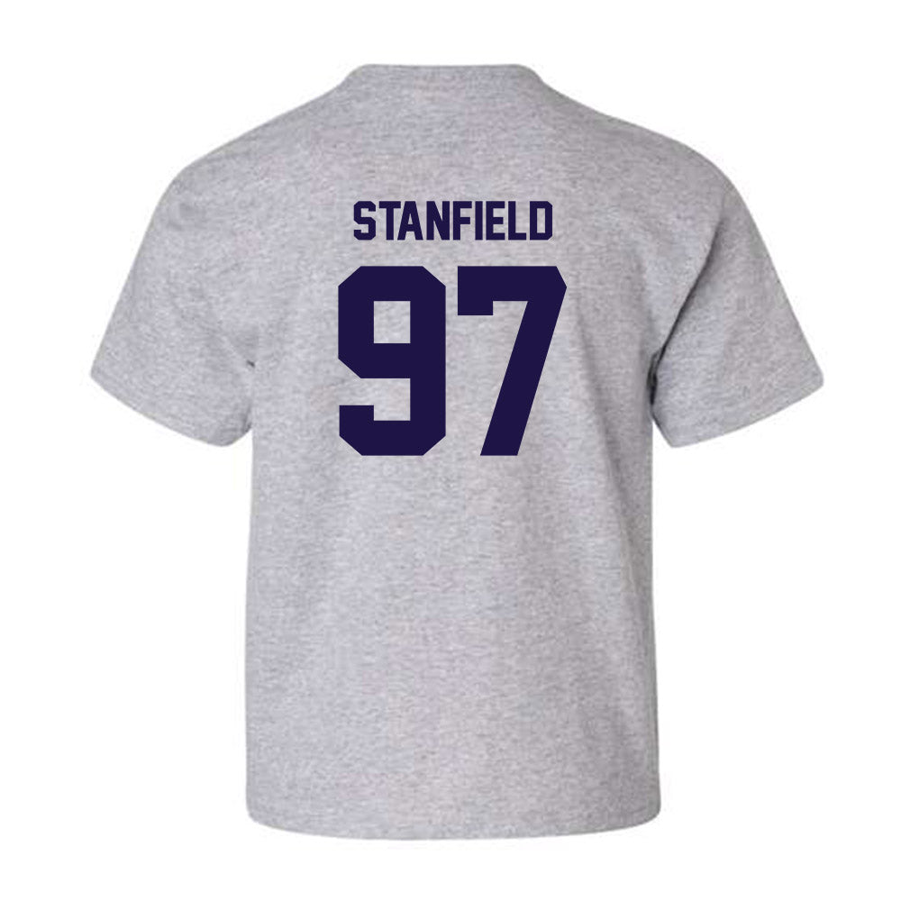 Furman - NCAA Football : Bryce Stanfield - Grey Classic Shersey Youth T-Shirt