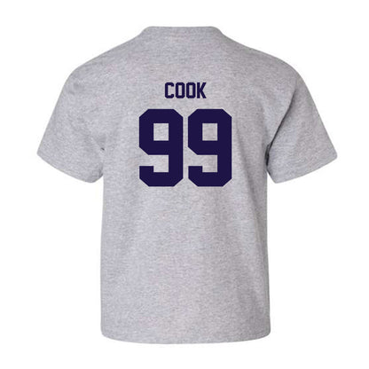 Furman - NCAA Football : Sirod Cook - Youth T-Shirt Classic Shersey