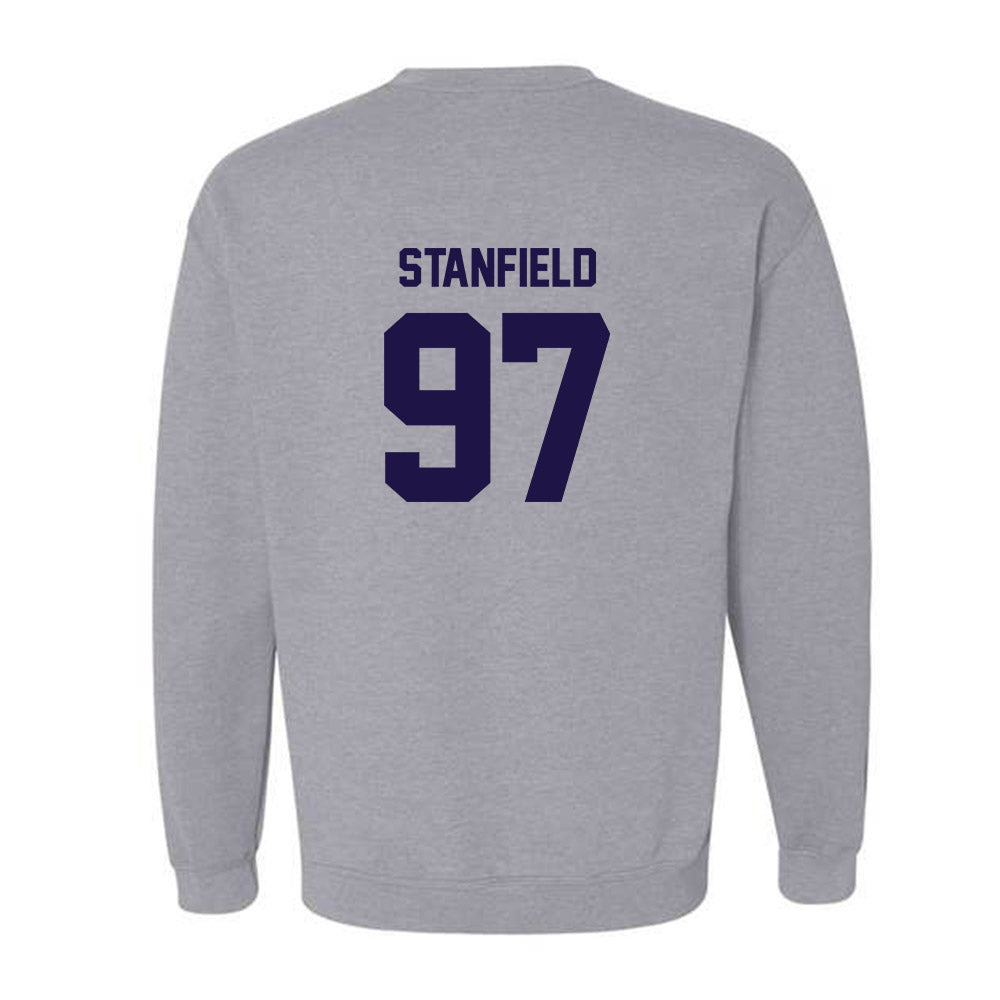 Furman - NCAA Football : Bryce Stanfield - Grey Classic Shersey Sweatshirt