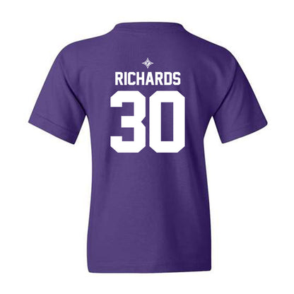 Furman - NCAA Football : Caden Richards - Purple Fashion Youth T-Shirt