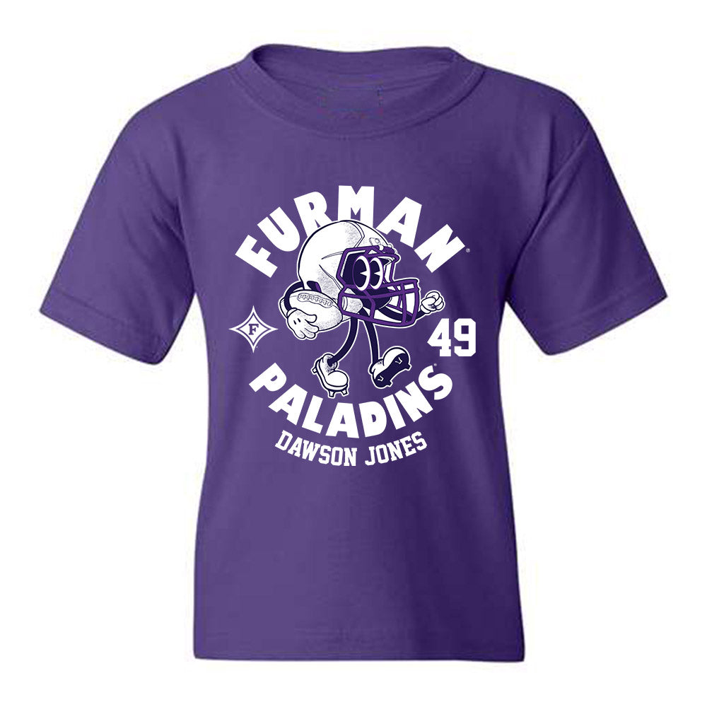 Furman - NCAA Football : Dawson Jones - Fashion Shersey Youth T-Shirt