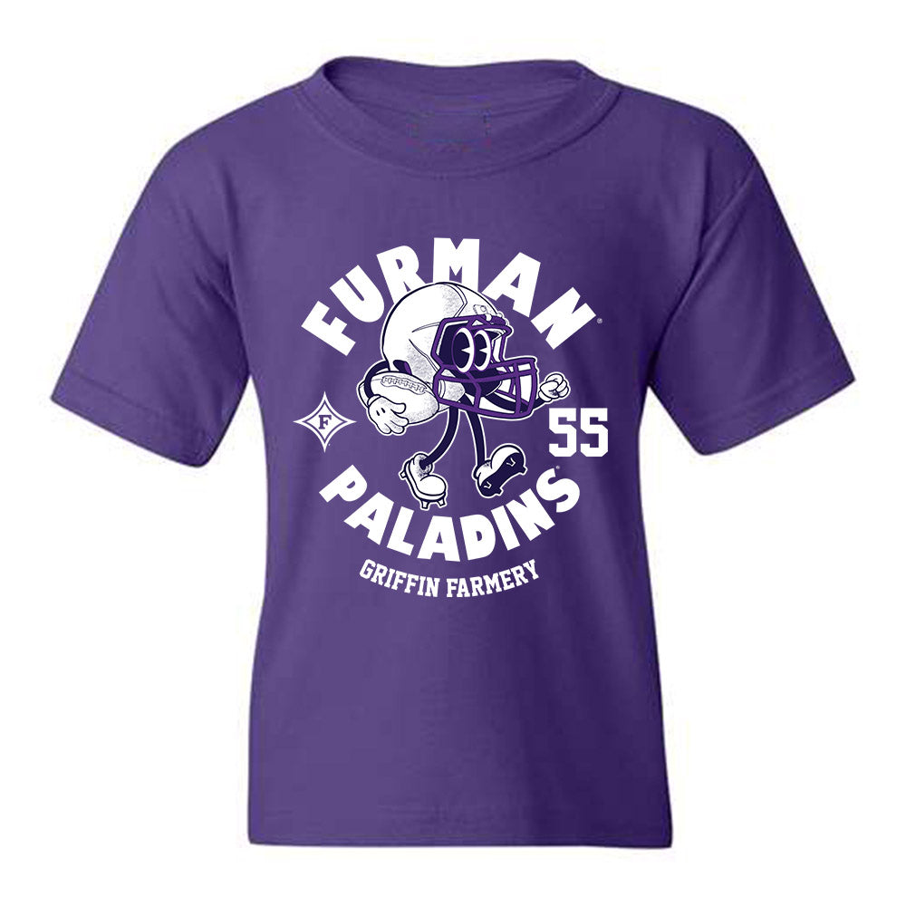 Furman - NCAA Football : Griffin Farmery - Fashion Shersey Youth T-Shirt