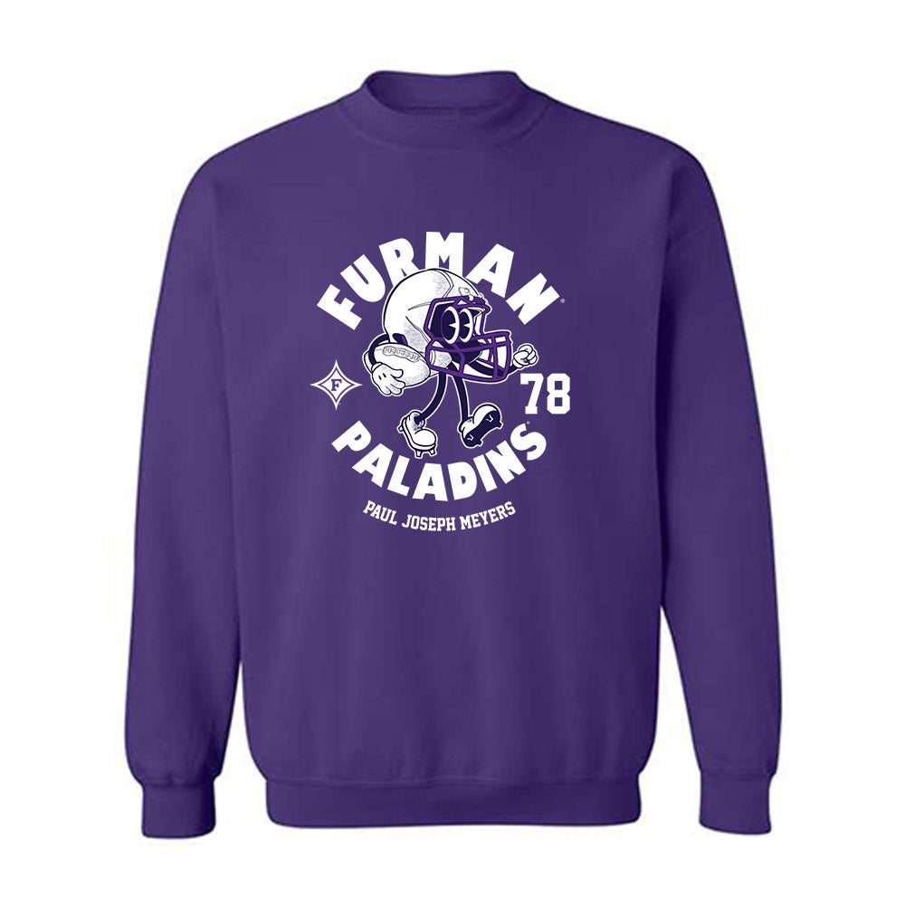 Furman - NCAA Football : Paul Joseph Meyers - Crewneck Sweatshirt Fashion Shersey