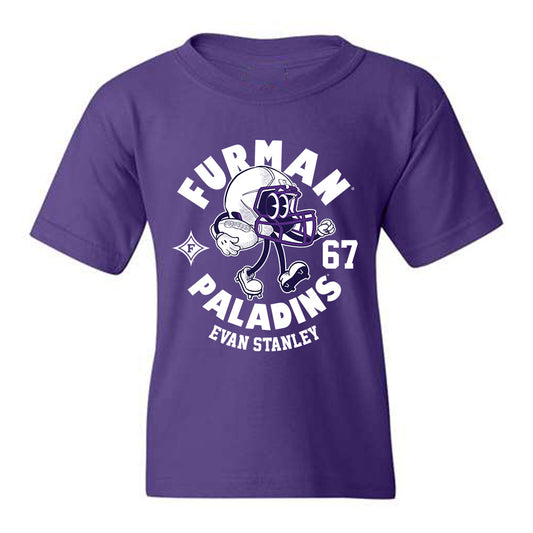 Furman - NCAA Football : Evan Stanley - Fashion Shersey Youth T-Shirt