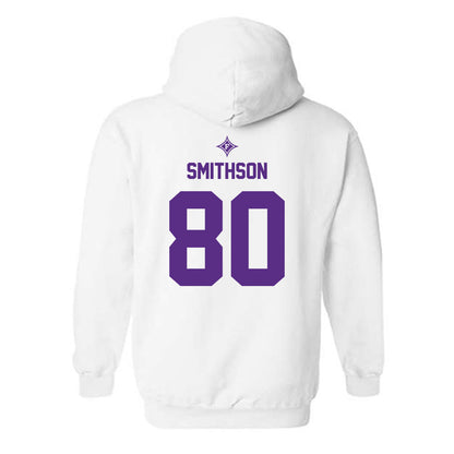 Furman - NCAA Football : Gram Smithson - Hooded Sweatshirt Sports Shersey