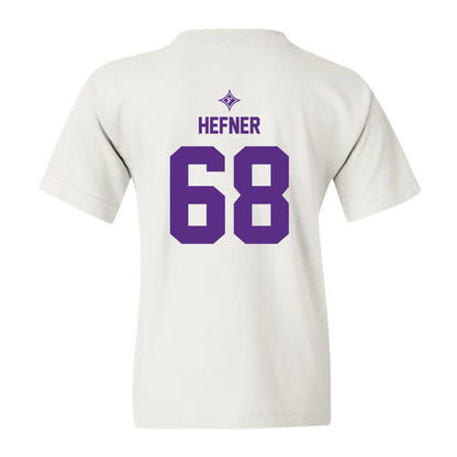 Furman - NCAA Football : Jacob Hefner - White Sports Shersey Youth T-Shirt