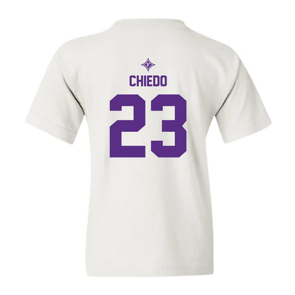 Furman - NCAA Football : Dylan Chiedo - White Sports Youth T-Shirt