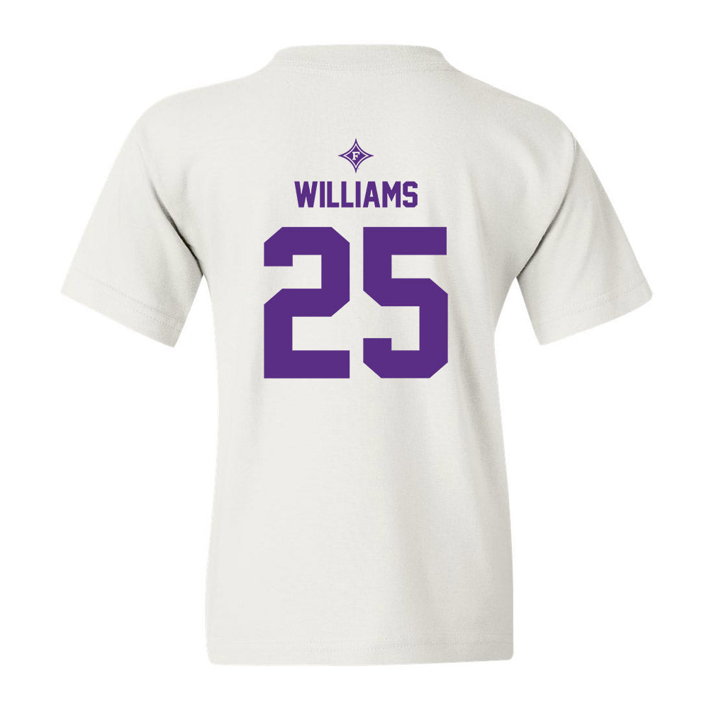 Furman - NCAA Football : Caleb Williams - White Sports Shersey Youth T-Shirt