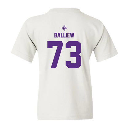 Furman - NCAA Football : Brody Balliew - Youth T-Shirt Sports Shersey