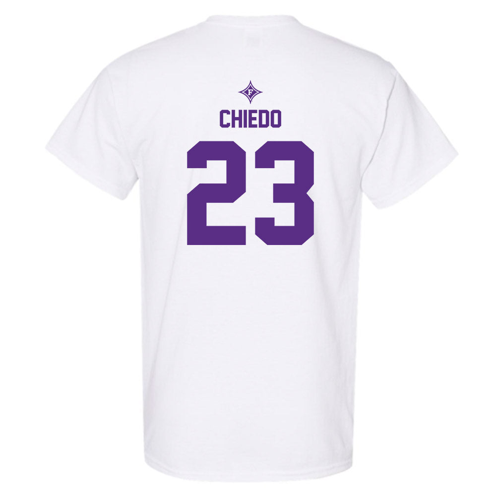 Furman - NCAA Football : Dylan Chiedo - White Sports Shersey Short Sleeve T-Shirt