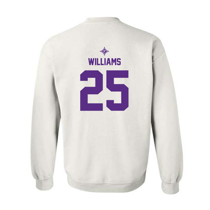 Furman - NCAA Football : Caleb Williams - White Sweatshirt