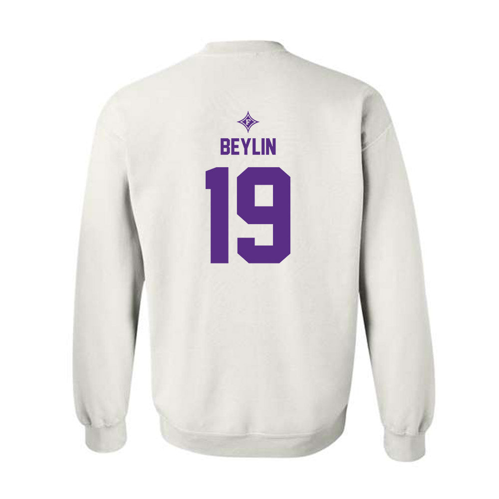 Furman - NCAA Football : Aaron Beylin - White Sports Shersey Sweatshirt