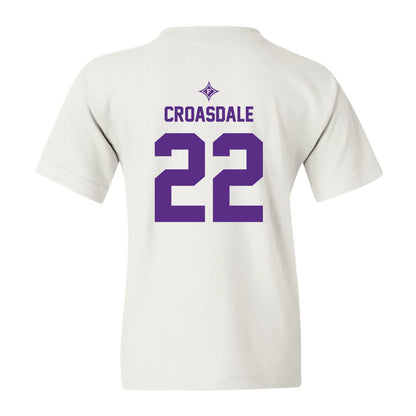 Furman - NCAA Football : Ben Croasdale - White Sports Shersey Youth T-Shirt