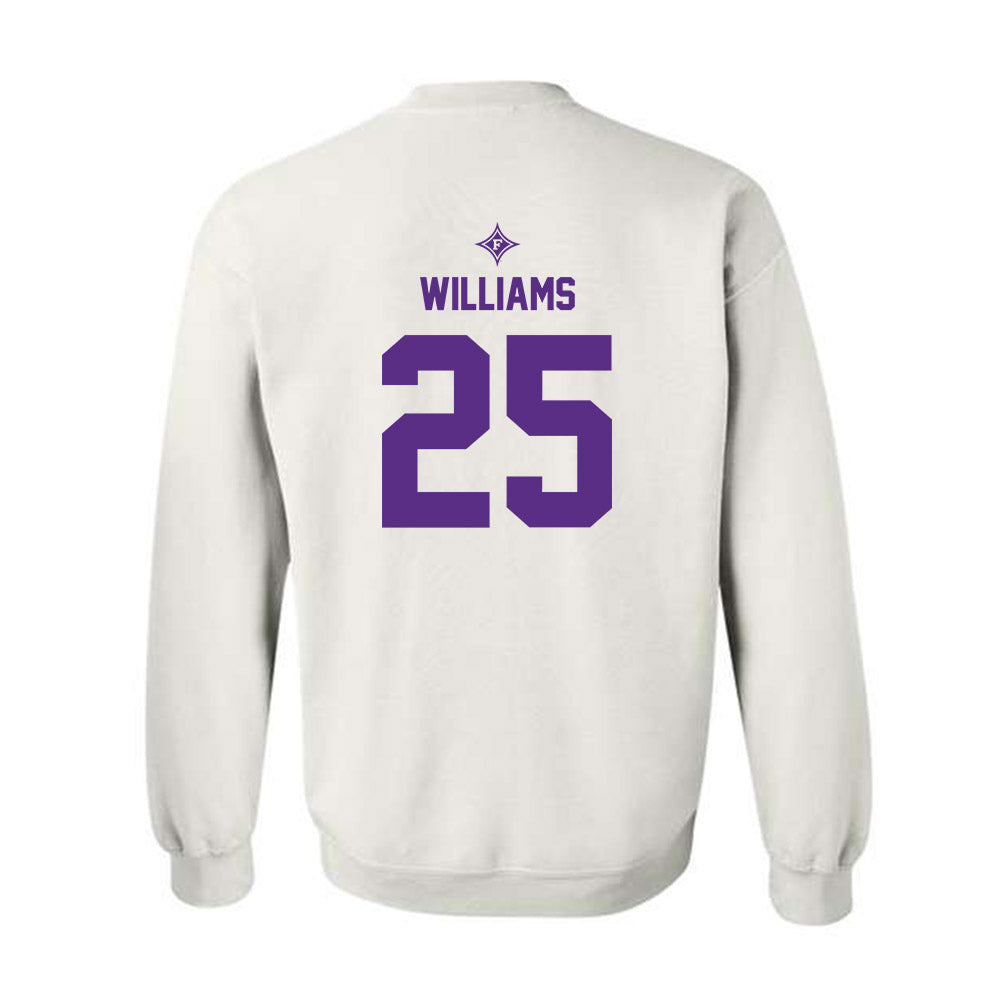 Furman - NCAA Football : Caleb Williams - White Sports Shersey Sweatshirt