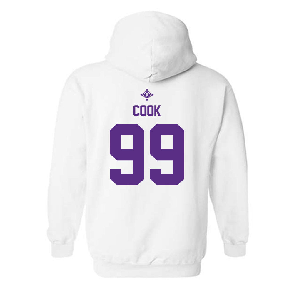 Furman - NCAA Football : Sirod Cook - Hooded Sweatshirt Sports Shersey