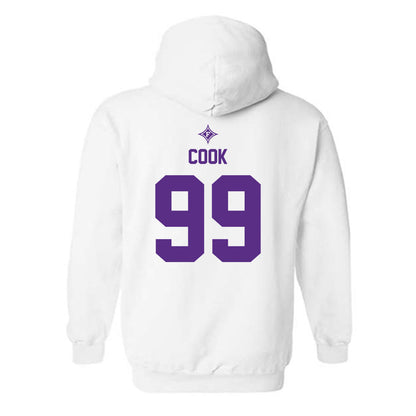 Furman - NCAA Football : Sirod Cook - Hooded Sweatshirt Sports Shersey